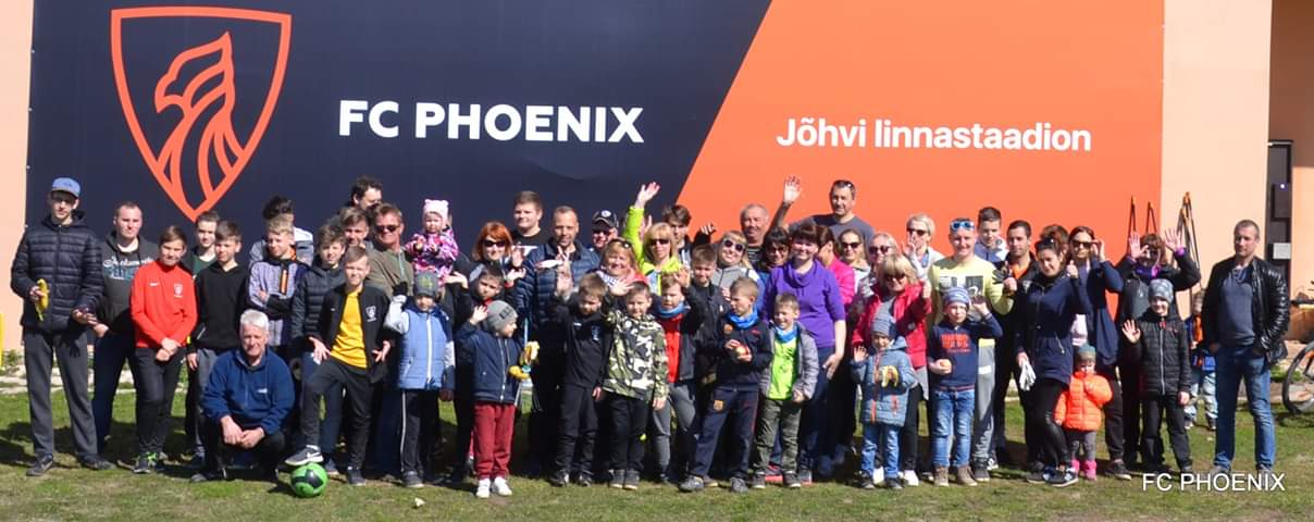 Толока на йыхвиском городском стадионе объединяет