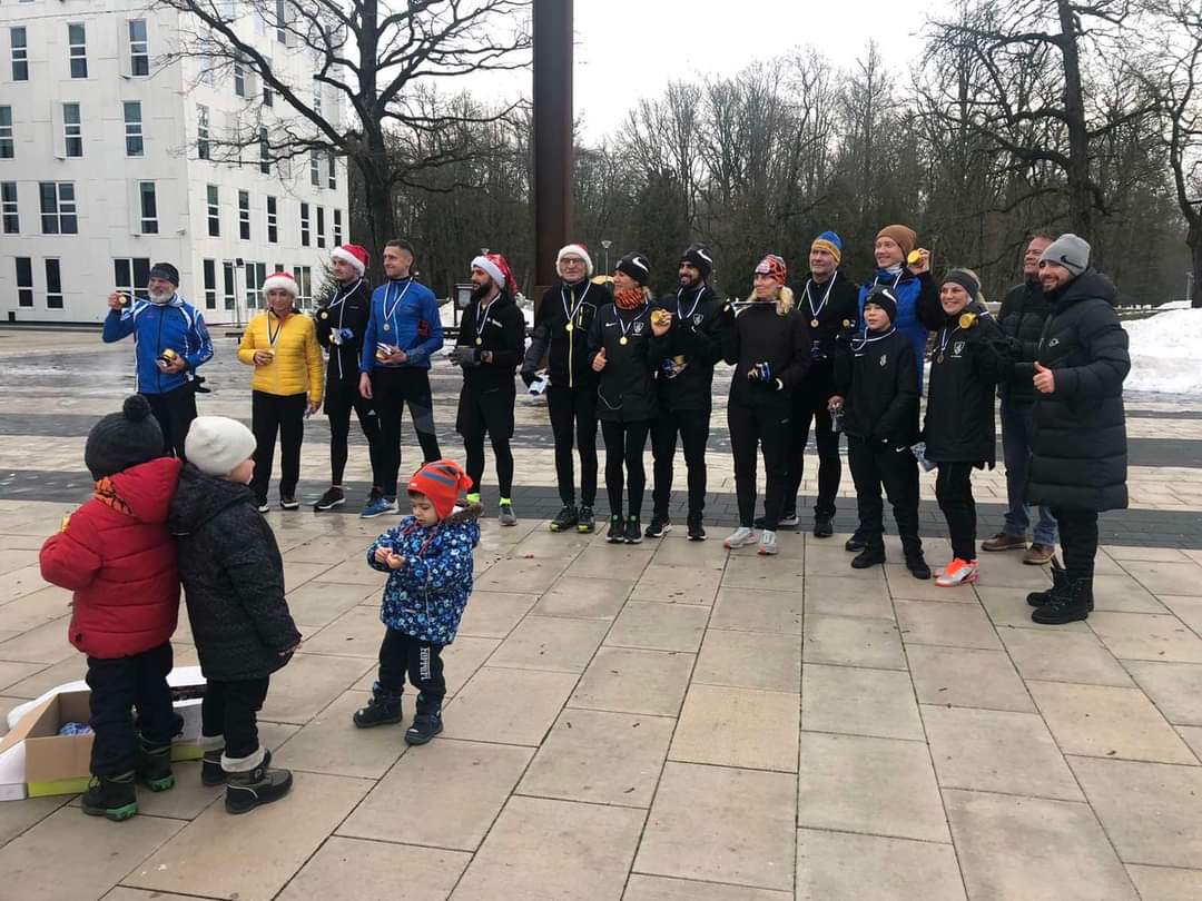 Традиционный новогодний забег