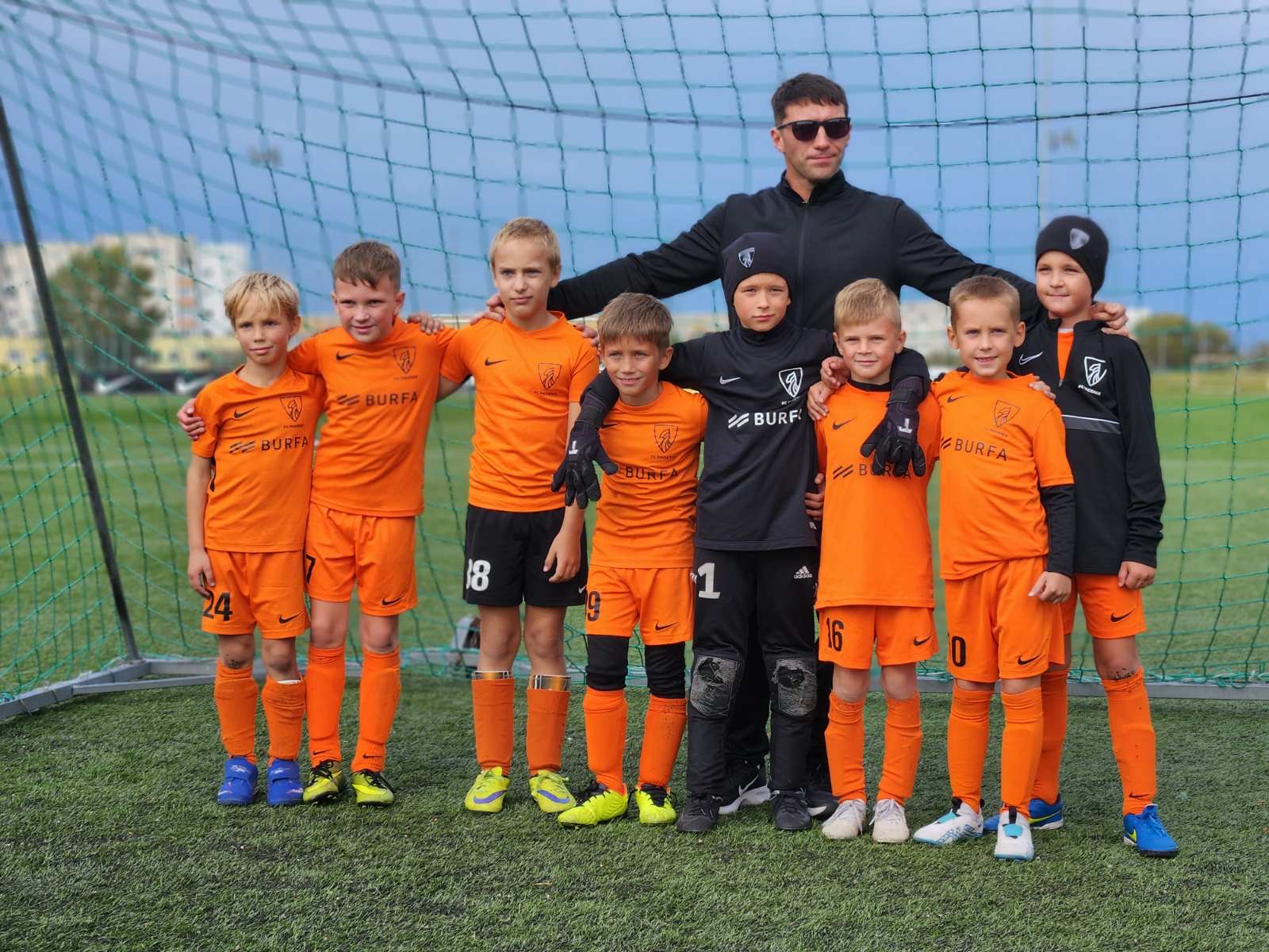 Турнир U9 A-класса оранжевого цвета
