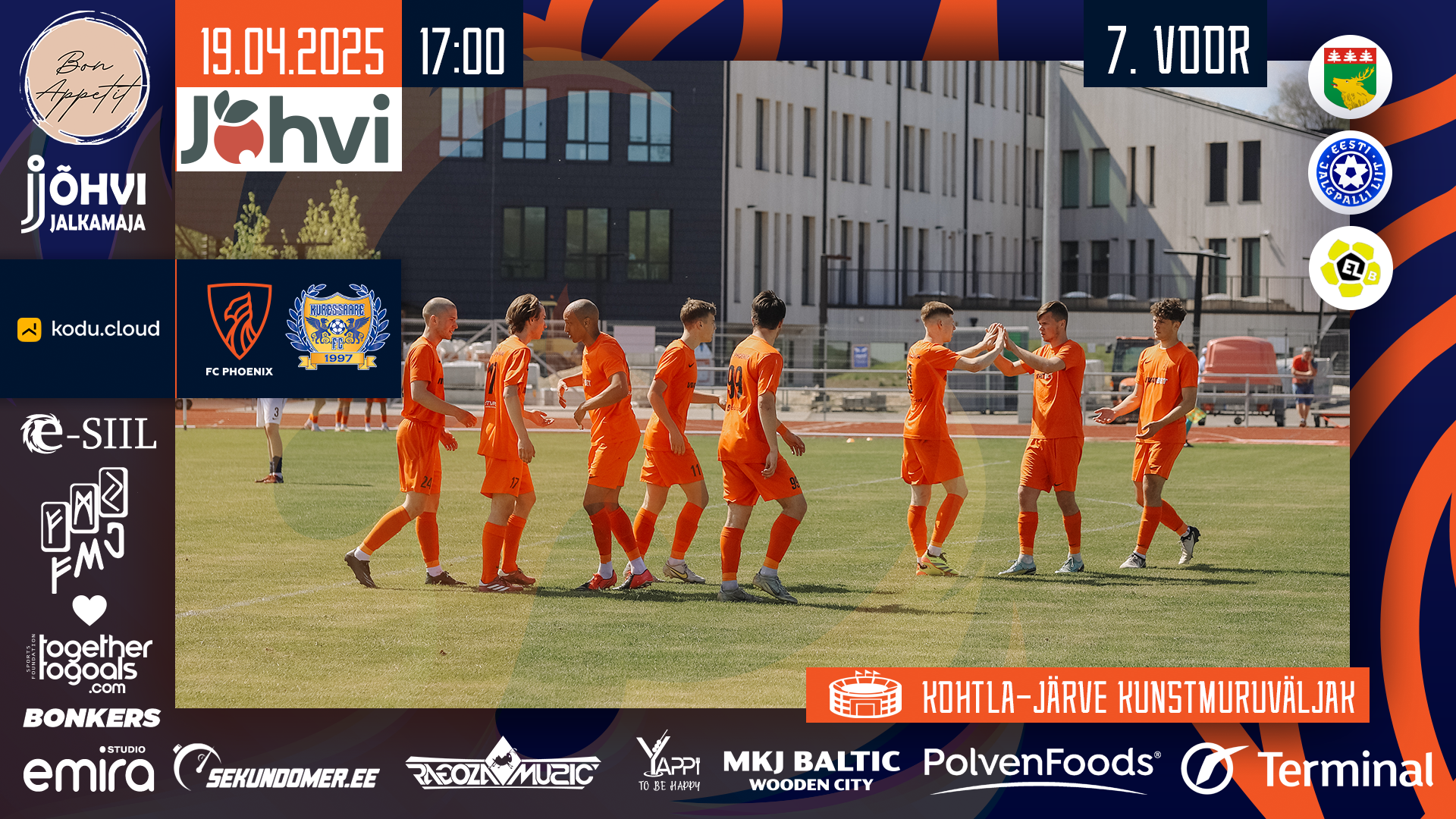 Анонс 7-го тура: FC Phoenix — FC Kuressaare U21